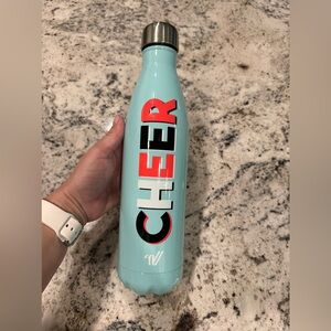 Varsity cheer metal water bottle